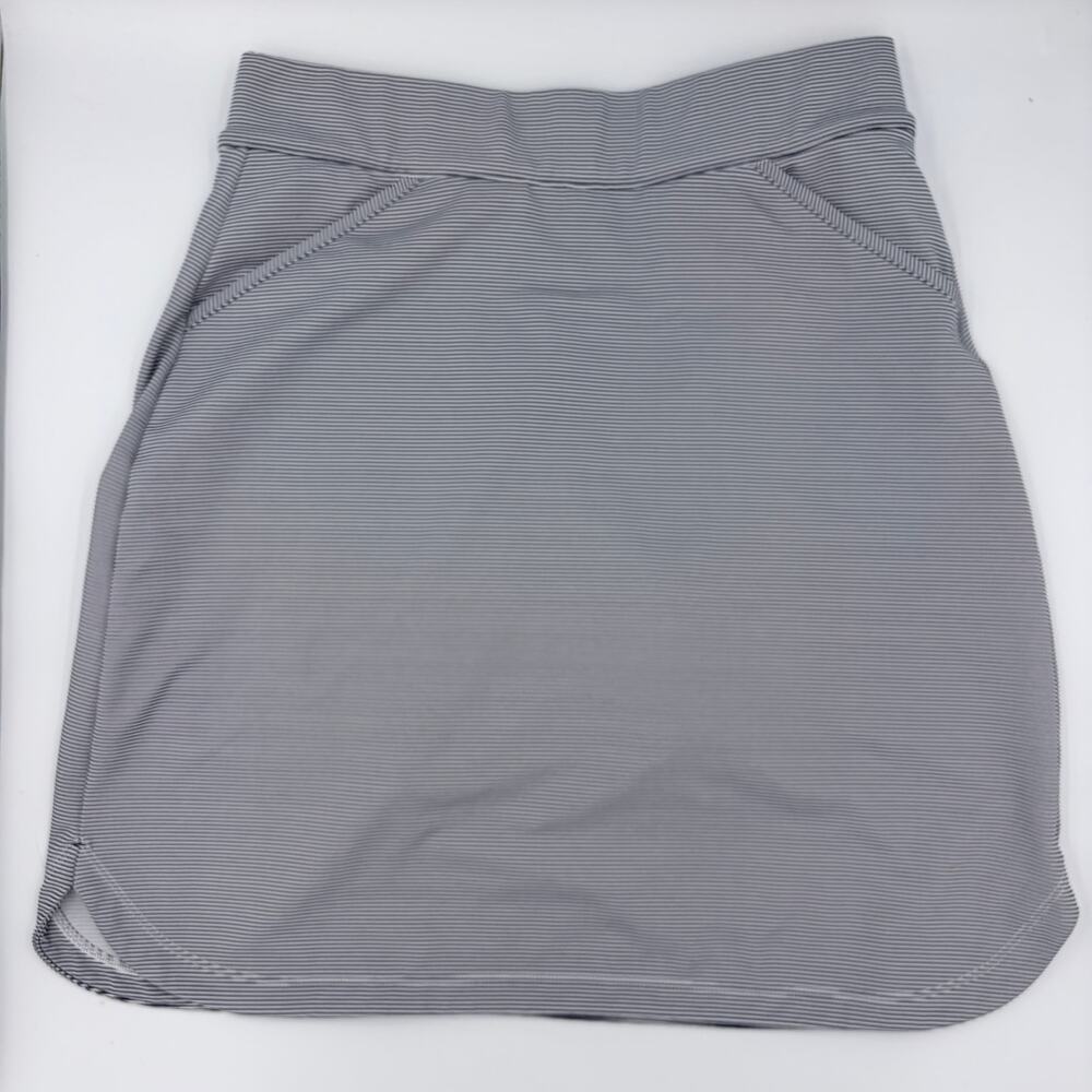 Peter Millar Women's Golf Skort Skirt Navy White Striped XS